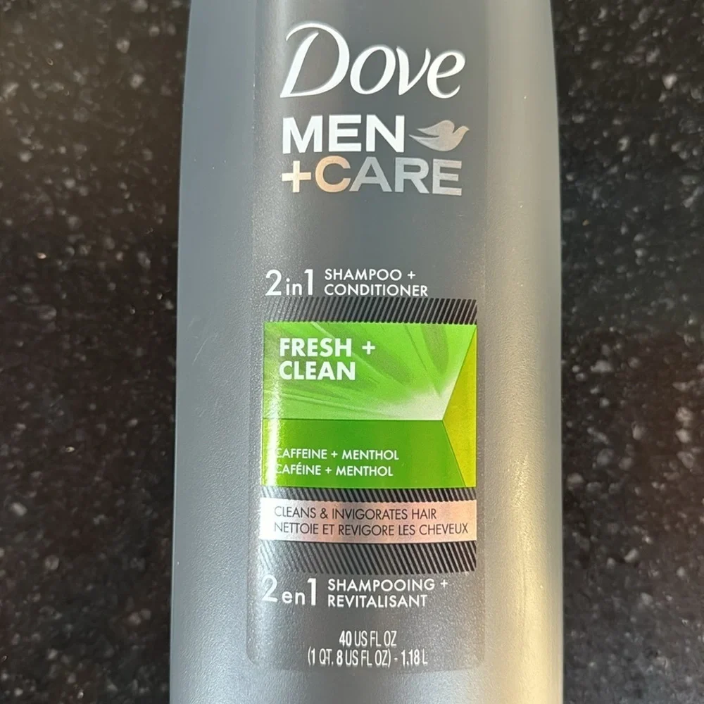 Dove Men 2 in 1 Shampoo and Conditioner 40 ounce